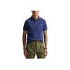 Polo Ralph Lauren Logo Slim Fit Short Sleeve Polo Shirt Men Tops Blue 710680784-410