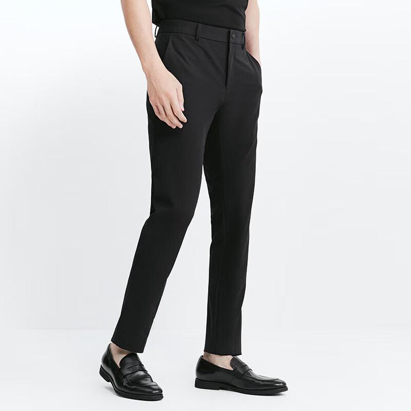 Baoxiniao Herren Leichte Elastische Gerade Bein Freizeithose