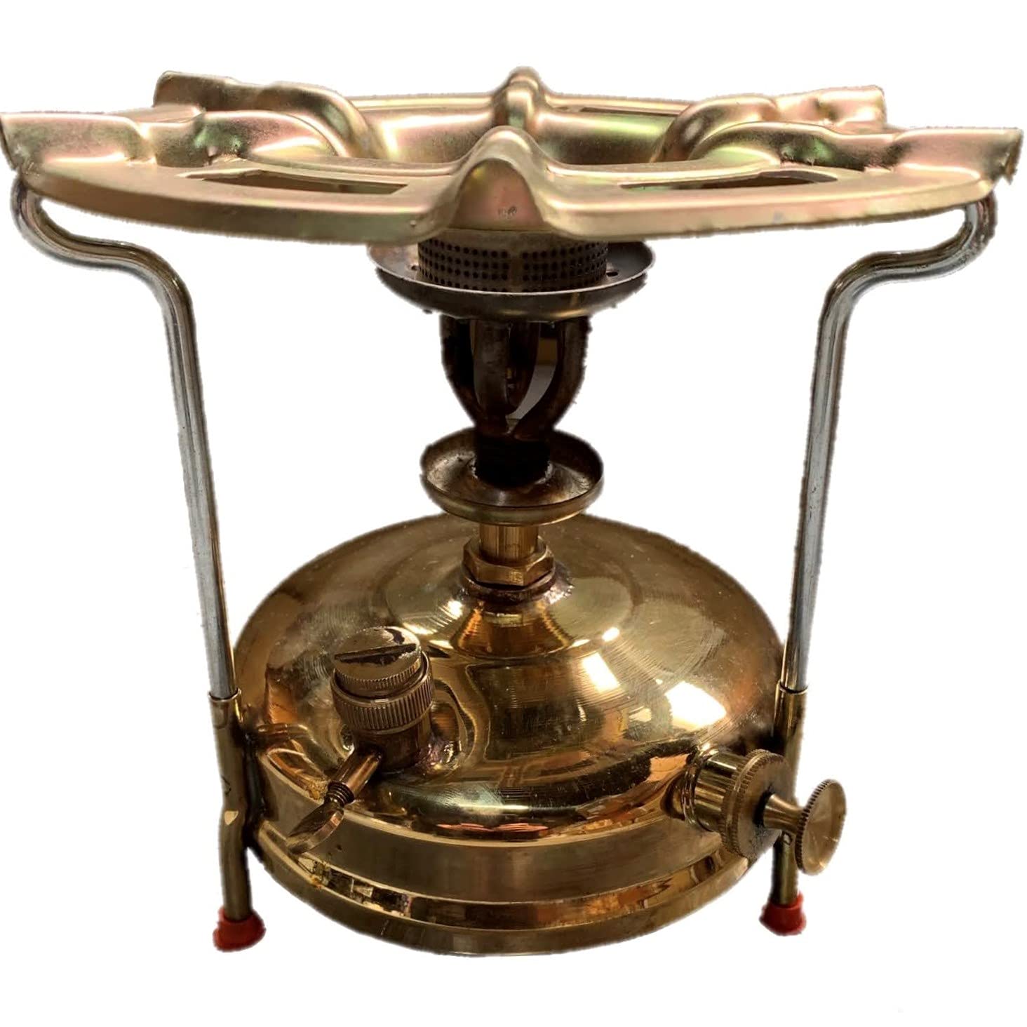 Roost Outdoors Brass Kerosene Stove Kerosene Burner Pressure Stove Single Burner
