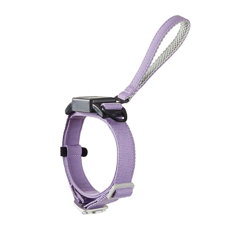 

Automatic Extending Dog Collar Safe All Breeds Pet Walking Rope Collar M фиолетовый