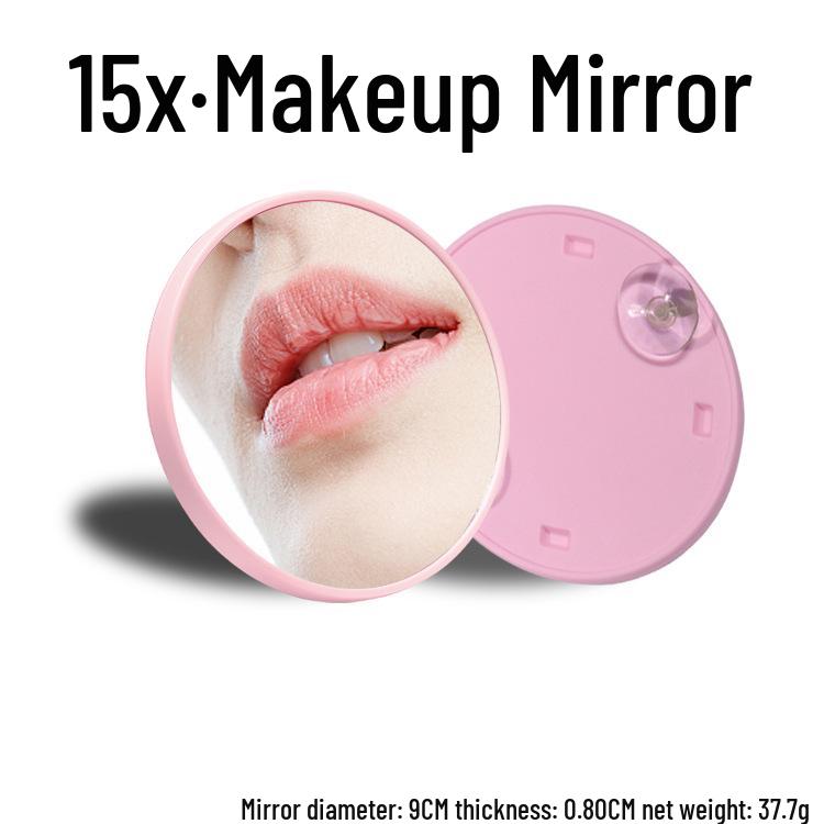 Portable 5x/10x HD Beauty Makeup Mirror with Suction Cup