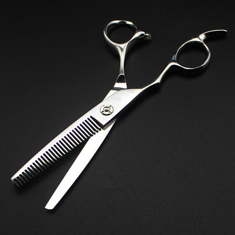 

Профессиональные 440C ножницы для левой руки 6 6 14 30 зубцов ножницы для стрижки волос филировочные парикмахерские ножницы для стрижки волос