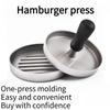 1PC Home Kitchen Hamburger Meat Press Manual Non-stick Burger Press Patty Pressing Mold Breakfast Cake Maker