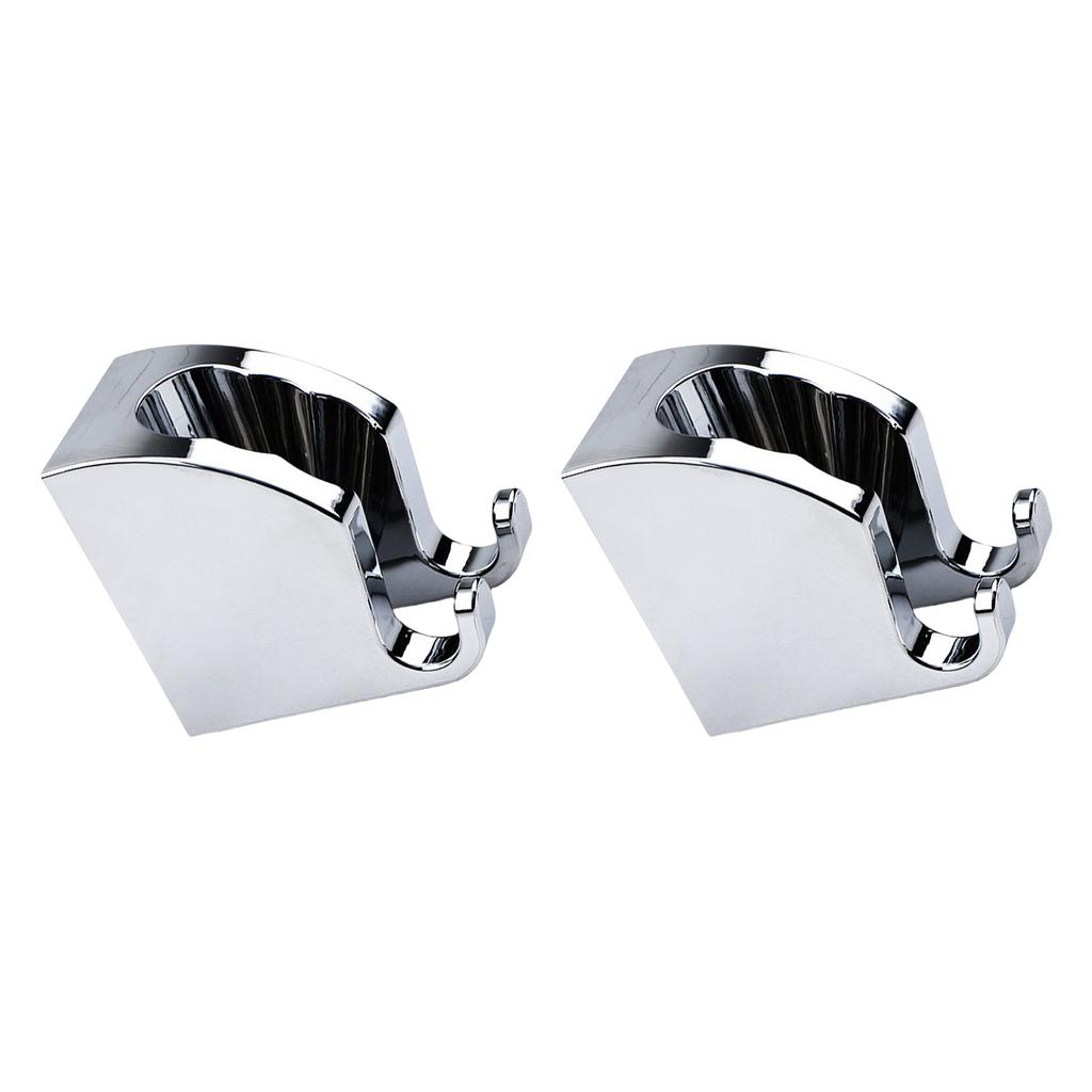 Duschkopfhalterung Kein Bohren erforderlich Stark klebend Duschständer Wandmontage mit Haken für Badezimmerzubehör