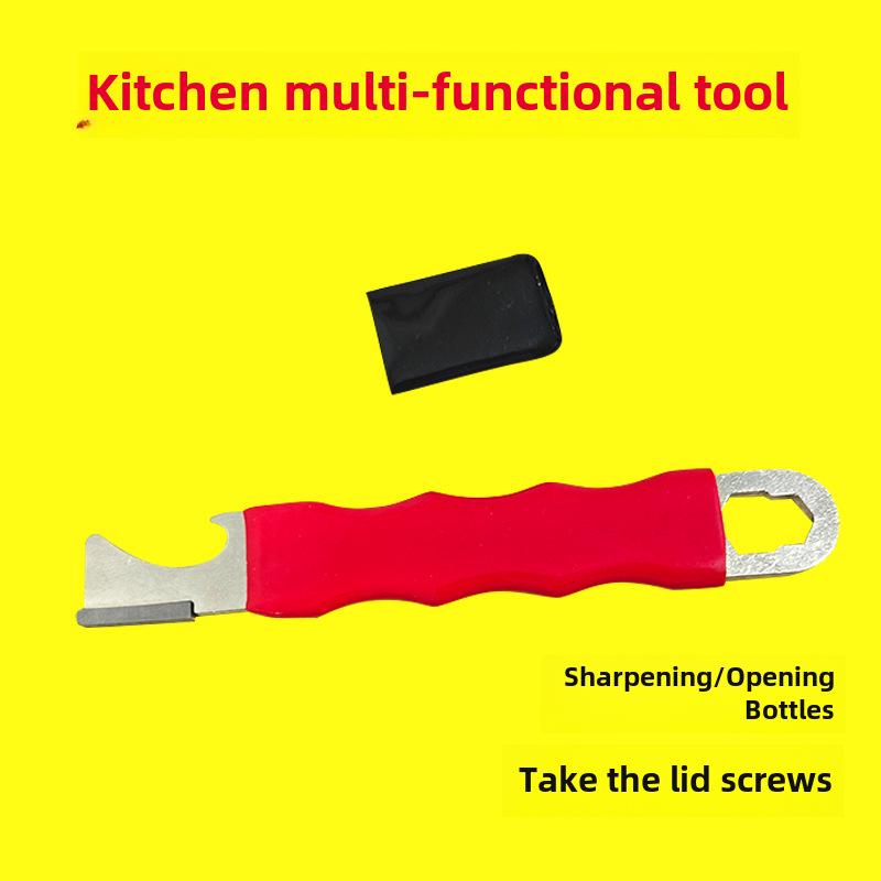 Ascuțitor portabil multifuncțional pentru cuțite și foarfece