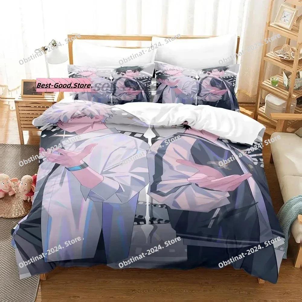 Comforter Link Click Bedding Set Single Twin Full Queen King Size Bed Set Aldult Kid Bedroom Duvet Sets 3D Print Anime