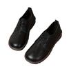 Women's Retro Casual - Flats with Soft for Fall Everyday Wear