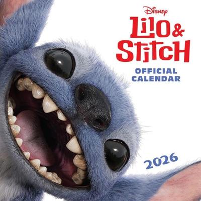 Lilo & Stitch Nástěnný kalendář 2026 - Hranatý - Živá akce