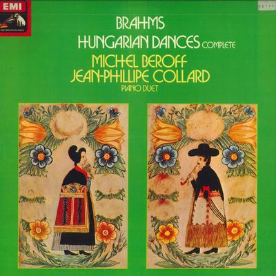 LP Record BRAHMS MICHEL BEROFF JEAN PHILIPP  Hungarian Dances Complete HQS1380 EMI UK Classical Used