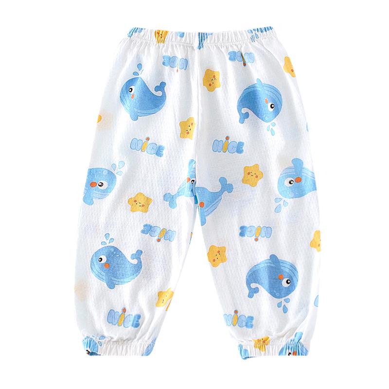 Infant Cotton Anti-Mosquito Summer Lantern Pants - Unisex