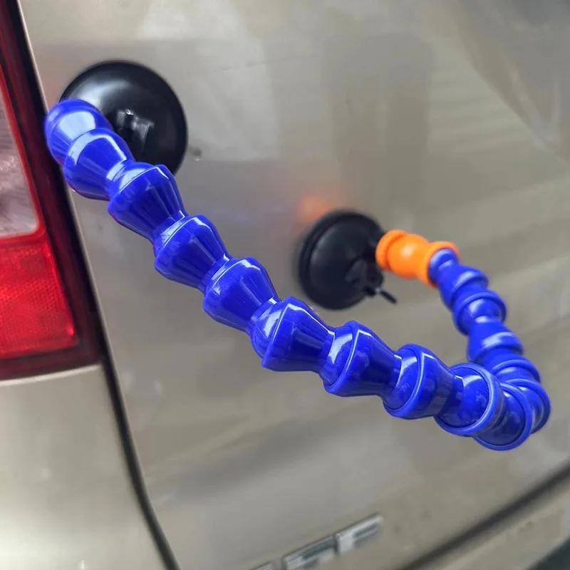 Automotive Dent Repair Tool Double Suction Cup Light Load Universal Joint Elbow Bracket Dent Detection
