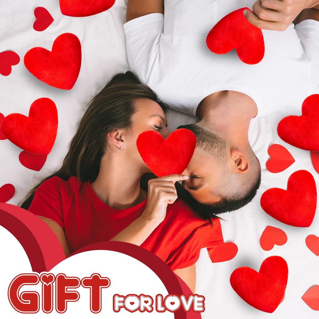 Valentine's Day Red Love Plush Toy 24pc