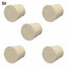 5 Stk Solid Gummi Propper Plugg Plugger Laboratorieflaske Tube forseglet lokk Korker