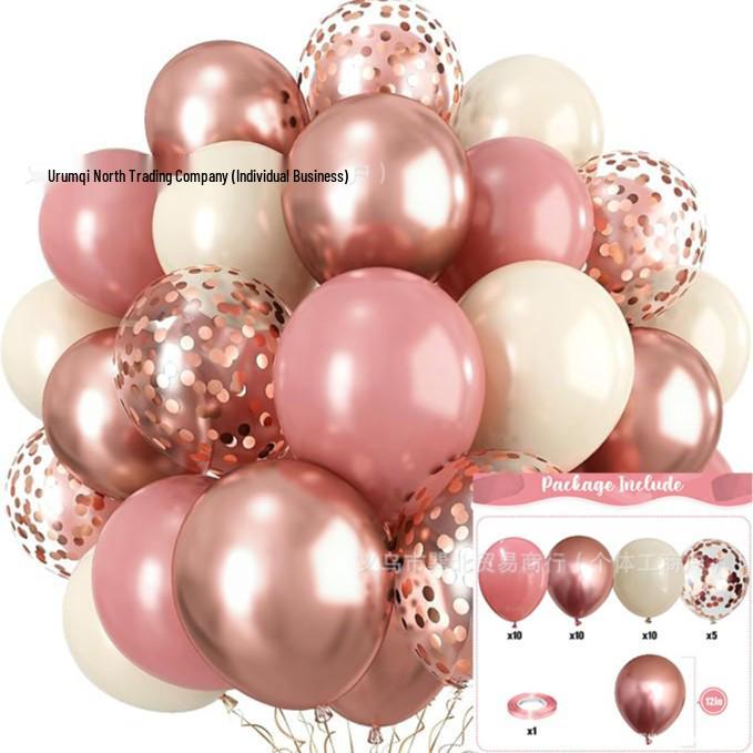 12-Zoll 35 Stück Pailletten-Konfetti-Ballons für Weihnachten, Halloween, Geburtstagsfeiern