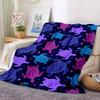 1pc Turtle Pattern Blanket Warm, Cozy, And Soft, Suitable for Sofas, Beds, Cars, And Office Use.Perfect for Camping And Travel, Making It a Great Gift