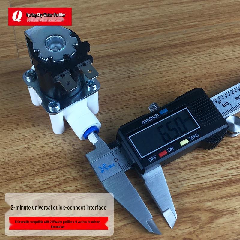 2-Point Quick Connect Water Inlet & Wastewater Combination Solenoid Valve