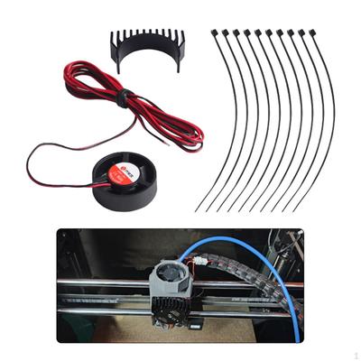 Kit Radiatore Ventola di Raffreddamento Estrusore Sostituzione Facile da Installare Pratico Accessorio ad Alte Prestazioni