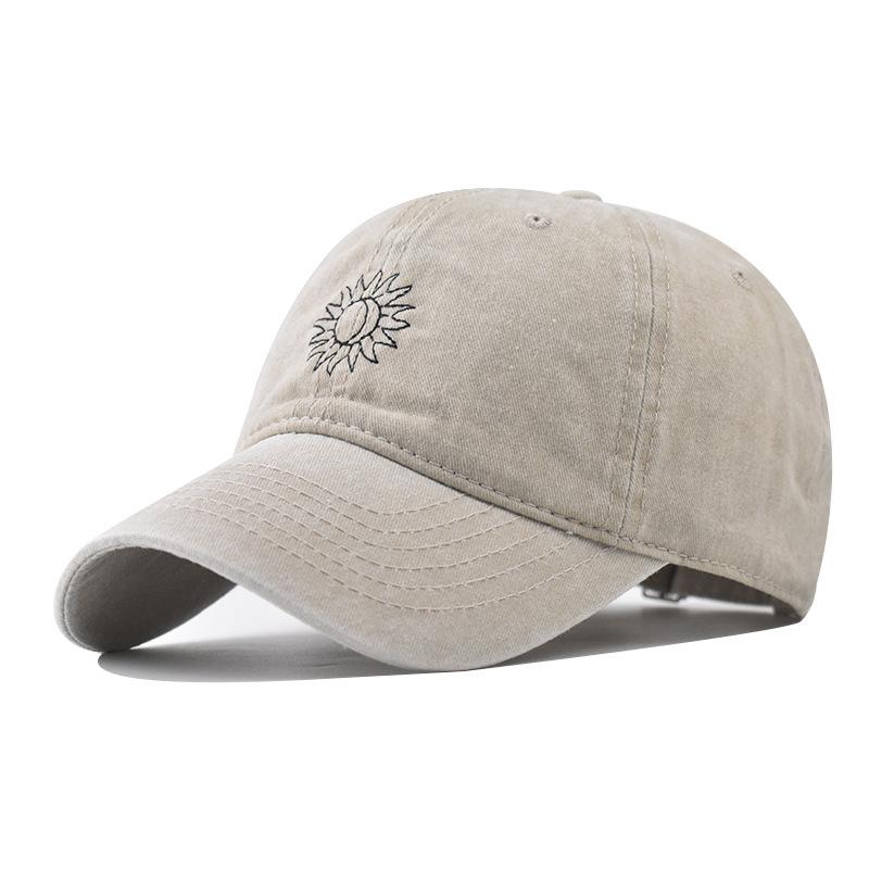 Cotton personalized sun baseball cap four seasons new personalized embroidered cap