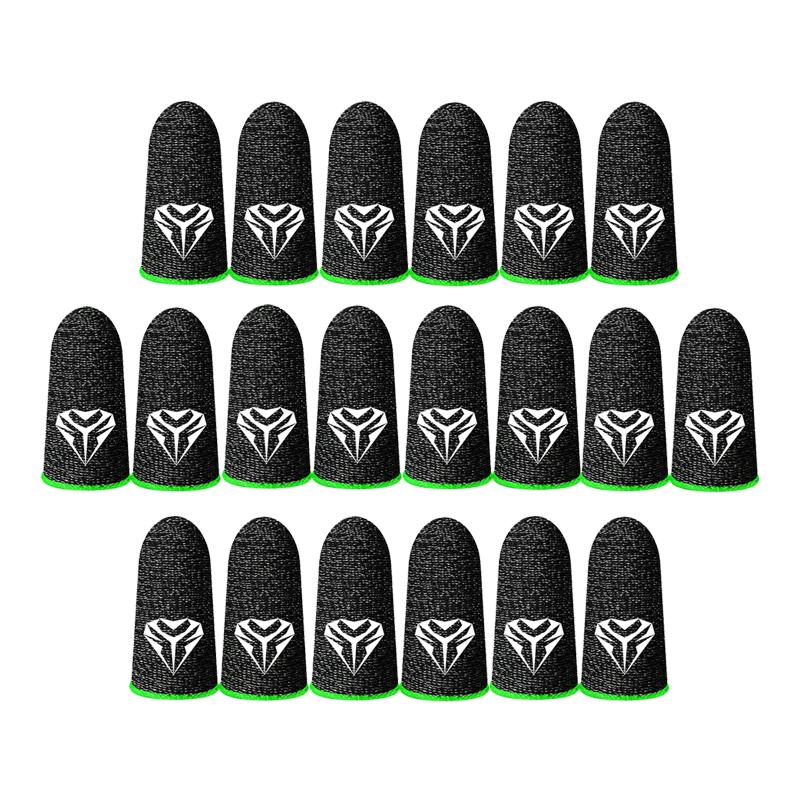 1-10 Pairs Thumb Gloves Touch Screen Finger Cots Sweatproof for PUBG Mobile Game Accessories