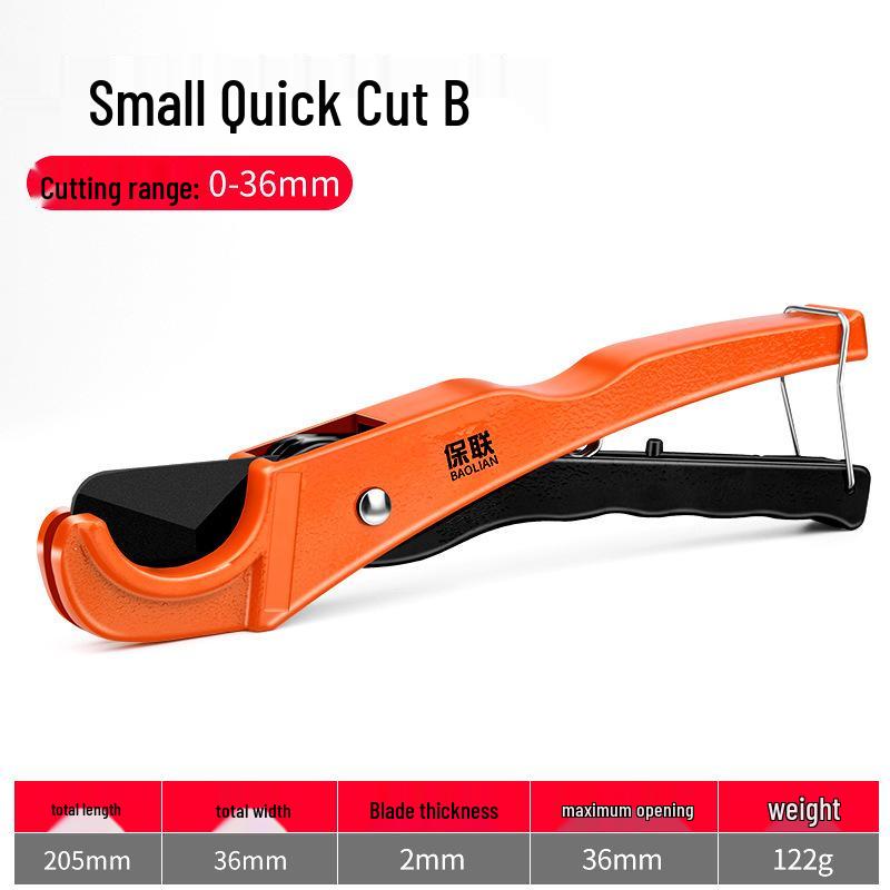 Professional PVC Pipe Cutter - Quick-Cut Scissors for PPR Pipes