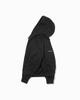 Psshopper Small Logo Washed Zip-Up Hoodie [Black]