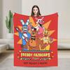 A-Five A-Nights At A-Freddy Blanket Decorative Flannel Throw Blanket For Outdoor Super Soft Custom DIY Quality Bedspread Gift