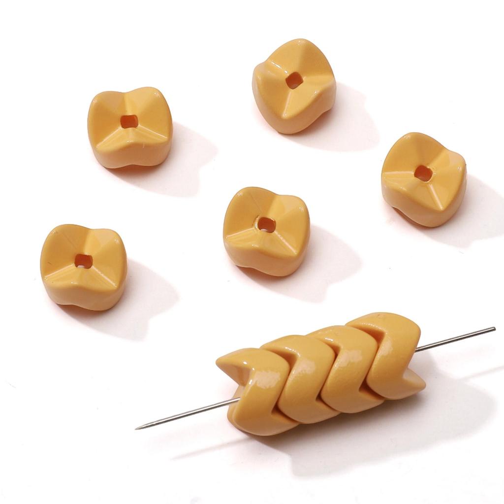 5/20Pcs Acrylic Music Gear Beads For DIY Necklace Bracelet Earrings Jewelry Making Craft Accessories