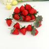 10Pcs Realistic Artificial Strawberry Decorative Handicrafts Simulation Strawberry Fruit Ornament Fake Fruits Living Room
