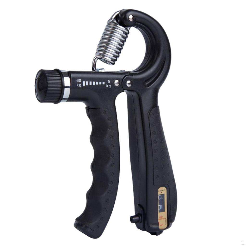 Hand Grip Strengthener Finger Exerciser Fitness Gripper Training Strength with Counter for