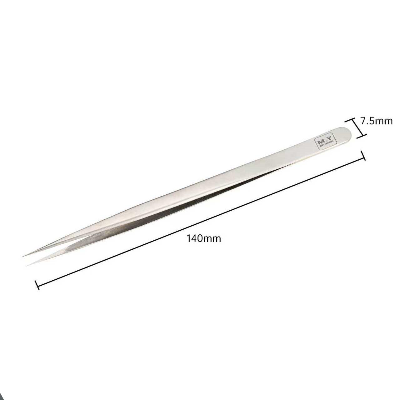 Mr.Yang Anti-static Precision Tweezers Stainless Steel Ultra-fine Manual Tool Kit for Mobile Phone PCB Soldering Repair