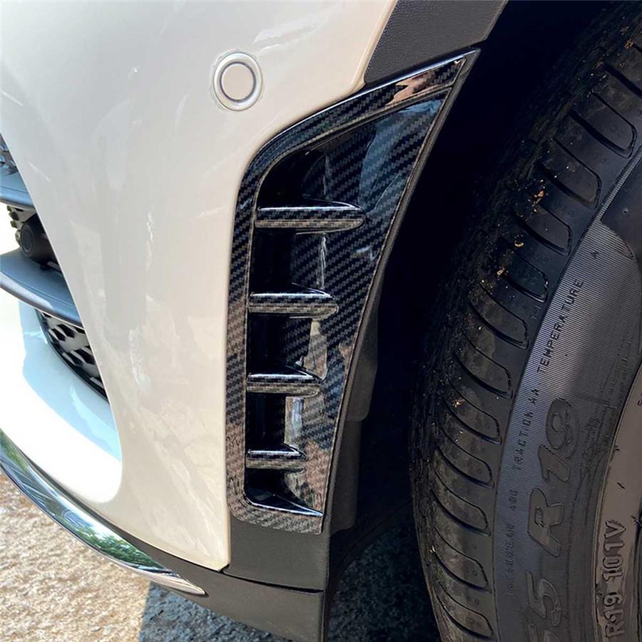 2x Front Bumper Side Air Vent Splitter Spoiler Trim For Mercedes X253 GLC 2020+