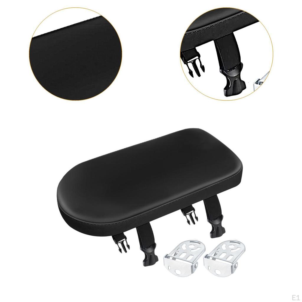 Rear Seat Cushion Back Shelf Rack Pad 30x15x3.5cm Easily Install Repair Parts Comfortable Saddle