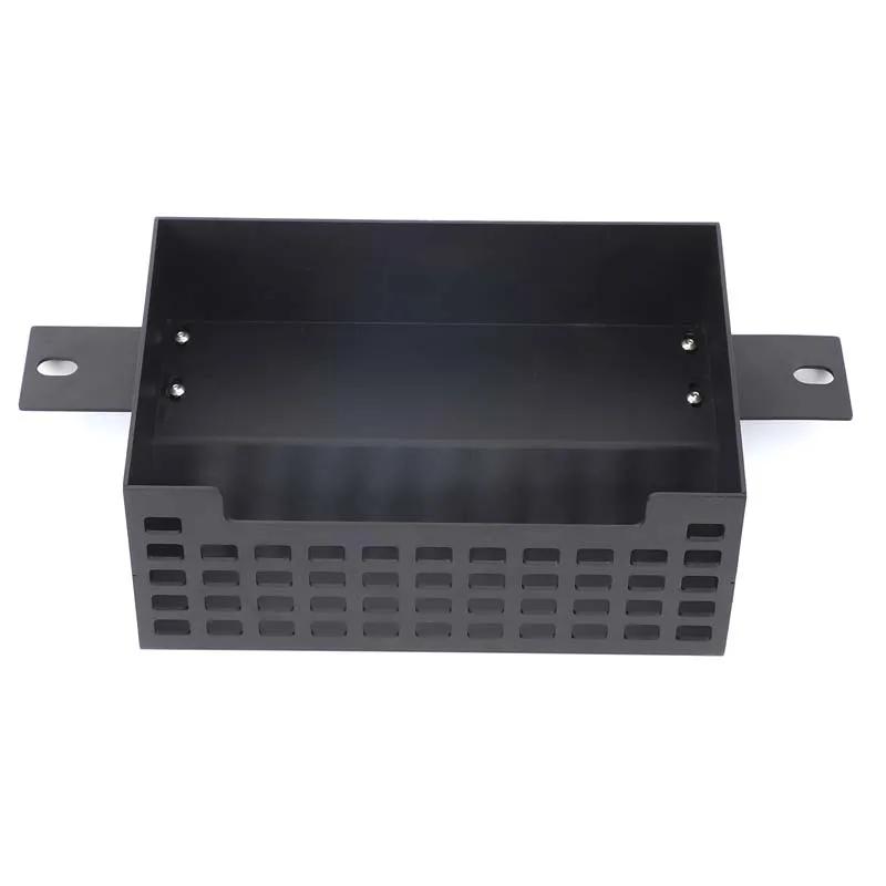 

Aluminum Alloy For Fiat 500 2007-2026 Car Seat Storage Basket Multi functional Storage and Organizing Accessories чёрный