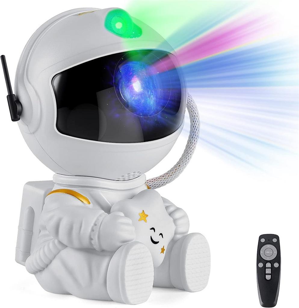 Astronaut Galaxy Projector, Star Projector with Timer and Remote, Astronaut Light Projector LED Starry Night Light Projector