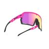 Rudy Project Kelion Sports Pink Fluo Matte Sunset Sunglasses, Frame, Multi-Laser Lens, SP855289-0000