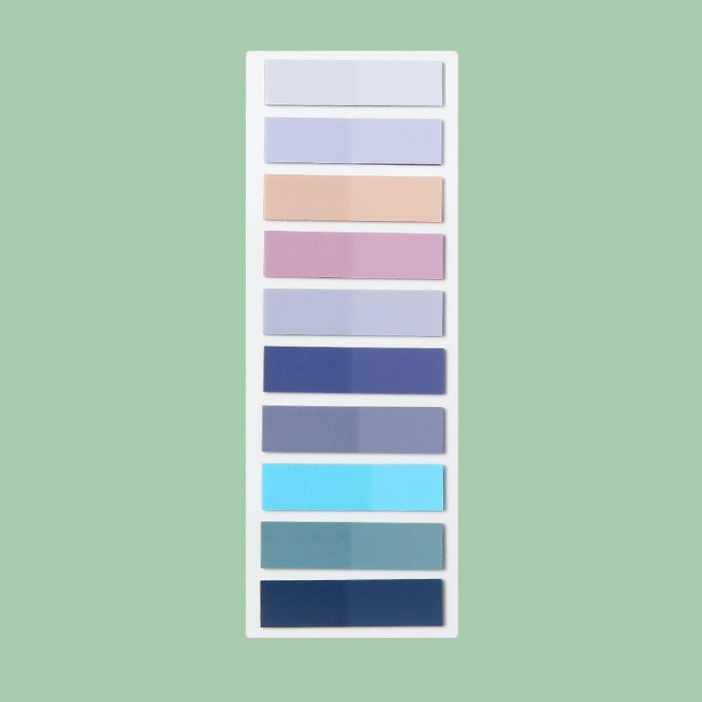 PET Material Index Sticker Translucent Page Marker European Retro Index Tabs  Organization