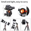 Metal Tripod Ballhead Aluminum Alloy Panoramic Tripod Head 1 4 Inch Screw Mount Panoramic Ballhead With Quick Release