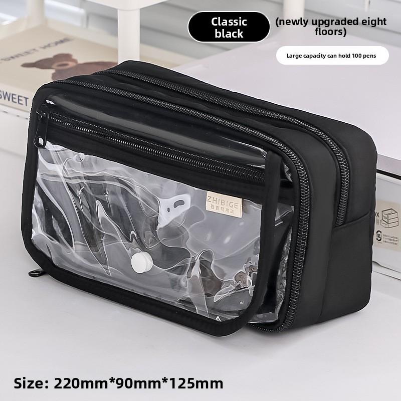 Style Small Capacity Pencil Case With Durable Fabric For Students Girls