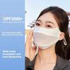 Mesh Ice Silk Face Scarf Elastic Solid Color Uv Protection Anti-Uv Face Cover Face Mask Face Scarves Sunscreen Veil Fishing