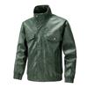 American PU leather jacket men's jacket spring and autumn new stand-up collar locomotive clothing versatile trend explosive jacket men