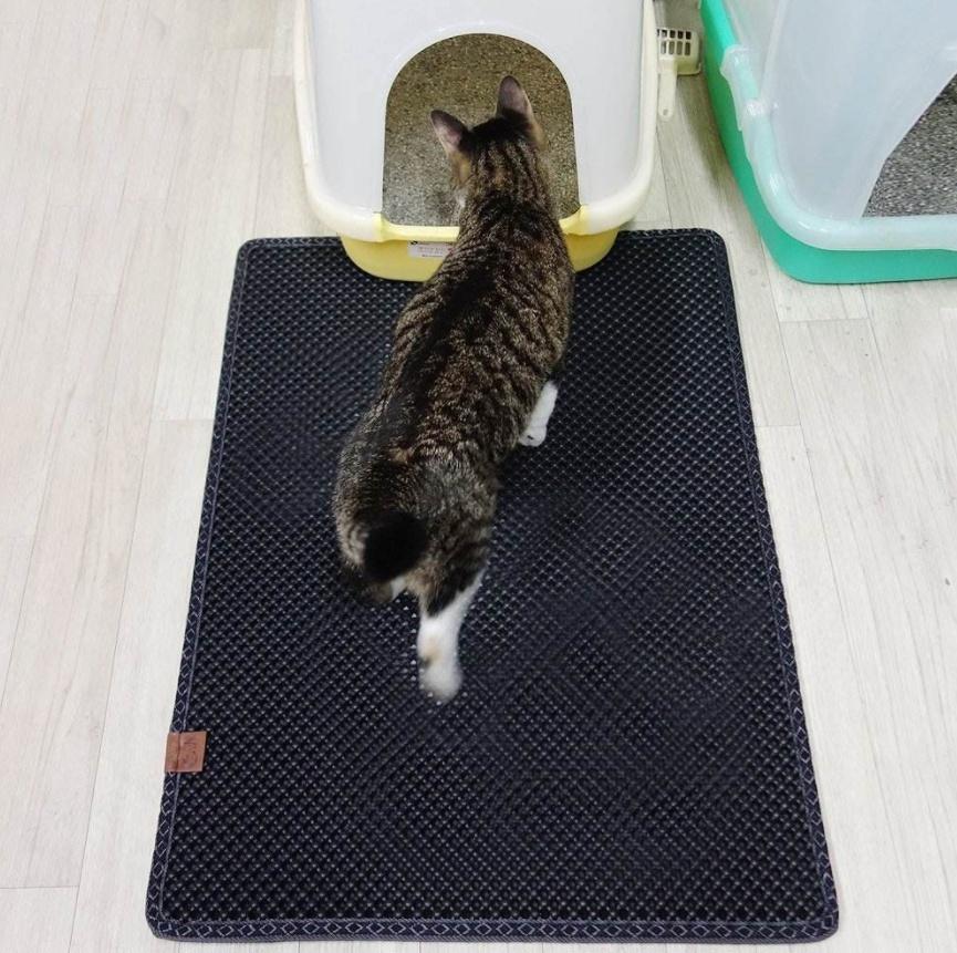 woopet cat litter mat
