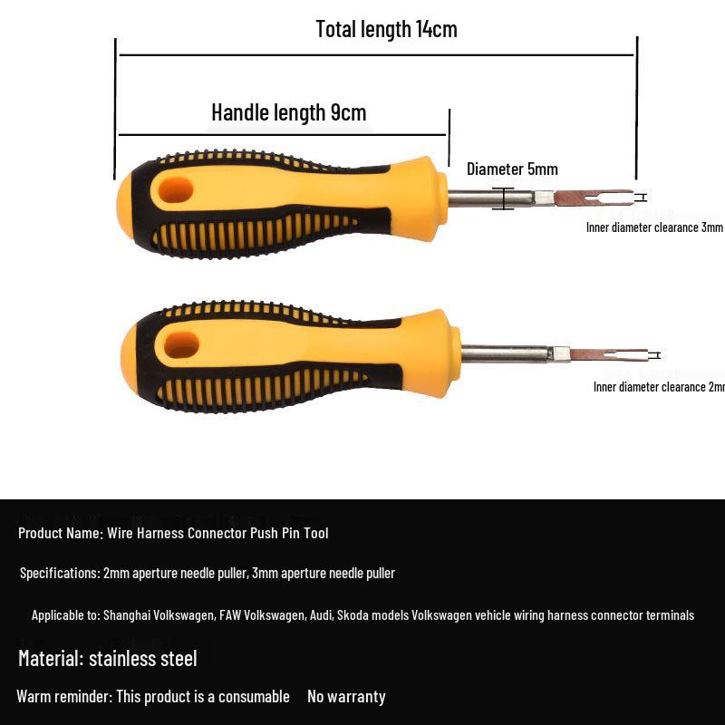 Automotive Terminal Pin Removal Tool Set