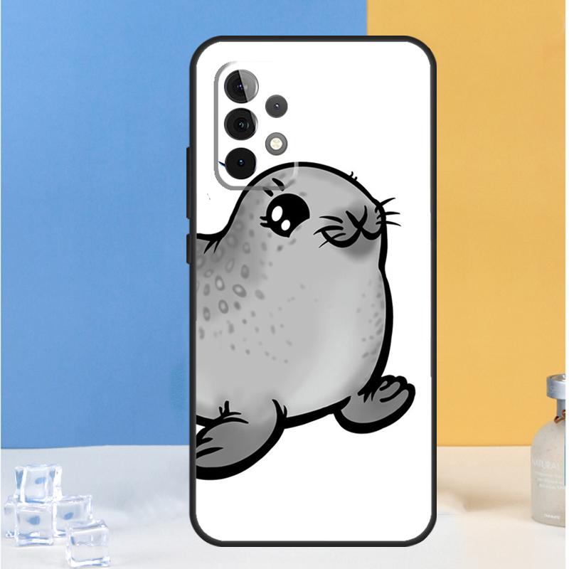 Baby Seals For Samsung Galaxy A13 A33 A53 A36 A26 A05 A06 A16 A54 A34 A14 A32 A52 A55 A35 A15 A56 Case