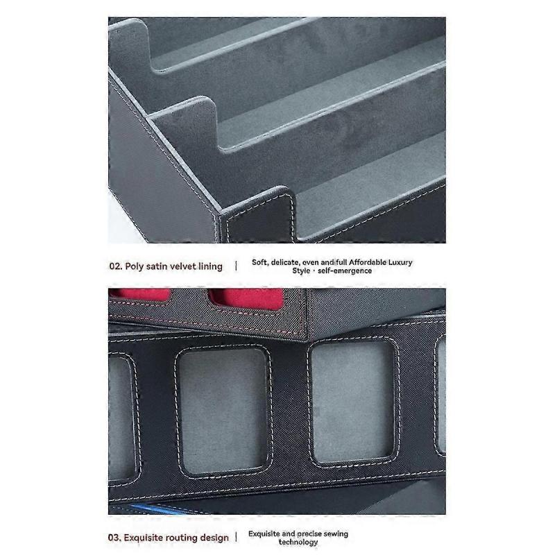 Card Storage Box for Trading Cards with Viewing Window for Magic Game Cards,Card Deck Case Card Hold