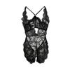 Women's Sexy Lace  Siamese Deep V Sexy  Slit Erotic Lingerie