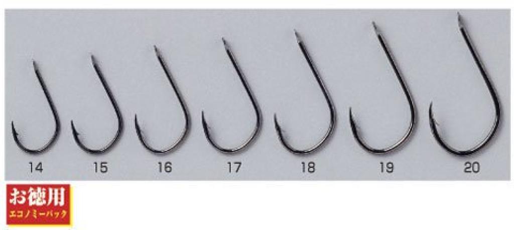 HARIMITSU Bara Hook Fukase (NS) Hook, Size 17, BE-7777 Fishing Hook