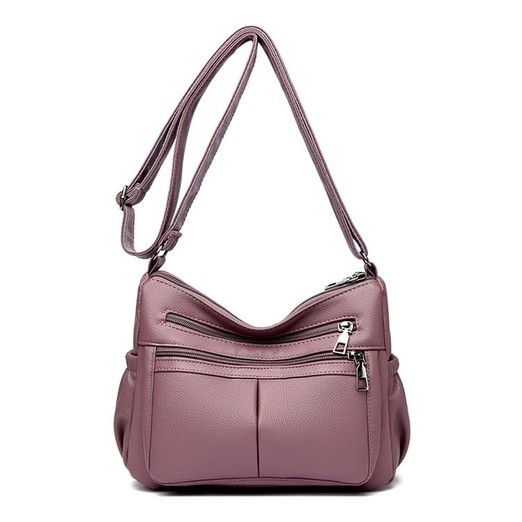 

2025 new versatile middle-aged women s bag mother bag 25*9*18cm фиолетовый
