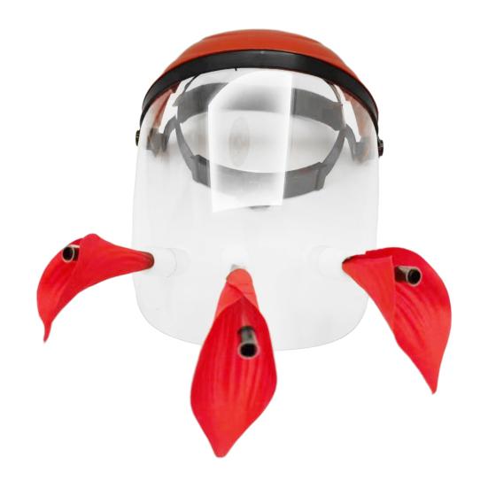 Casco Mangiatoia per Colibrì Mani Libere Cappello Mangiatoia per Uccelli da Esterno con 1/2/3 Fori Mascherina Regolabile Mangiatoia per Uccelli Selvatici per Cortile Giardino Patio