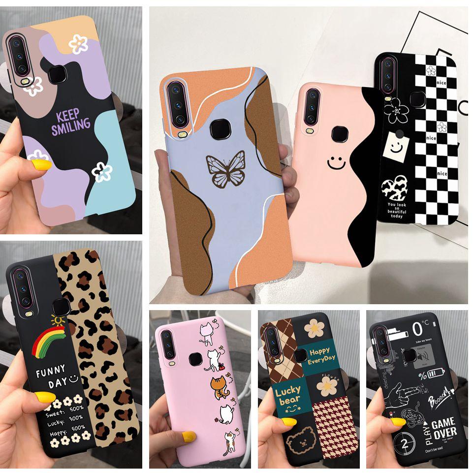 For Vivo V2026 Vivo V2028 Case Color Block Fashion Soft TPU Silicone Back Cover For Vivo Y12s Y11s Y12 Case Fundas Cover Etui