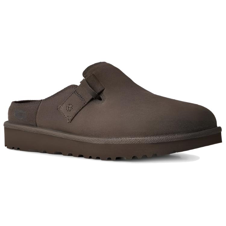 UGG Kalvin Clog Simple Comfortable Closed-Toe Slippers Men slippers Smoke-Gray 1178852-DNSS